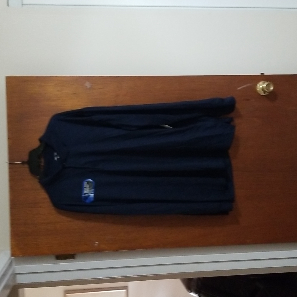 George blue long sleeve shirt